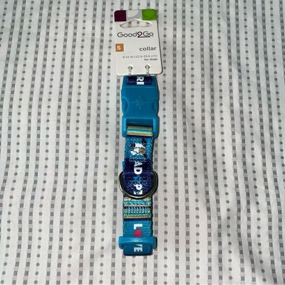 Good 2 Go Adjustable Collar For Dogs Blue 9-14 Inch NWT - Picture 1 of 7